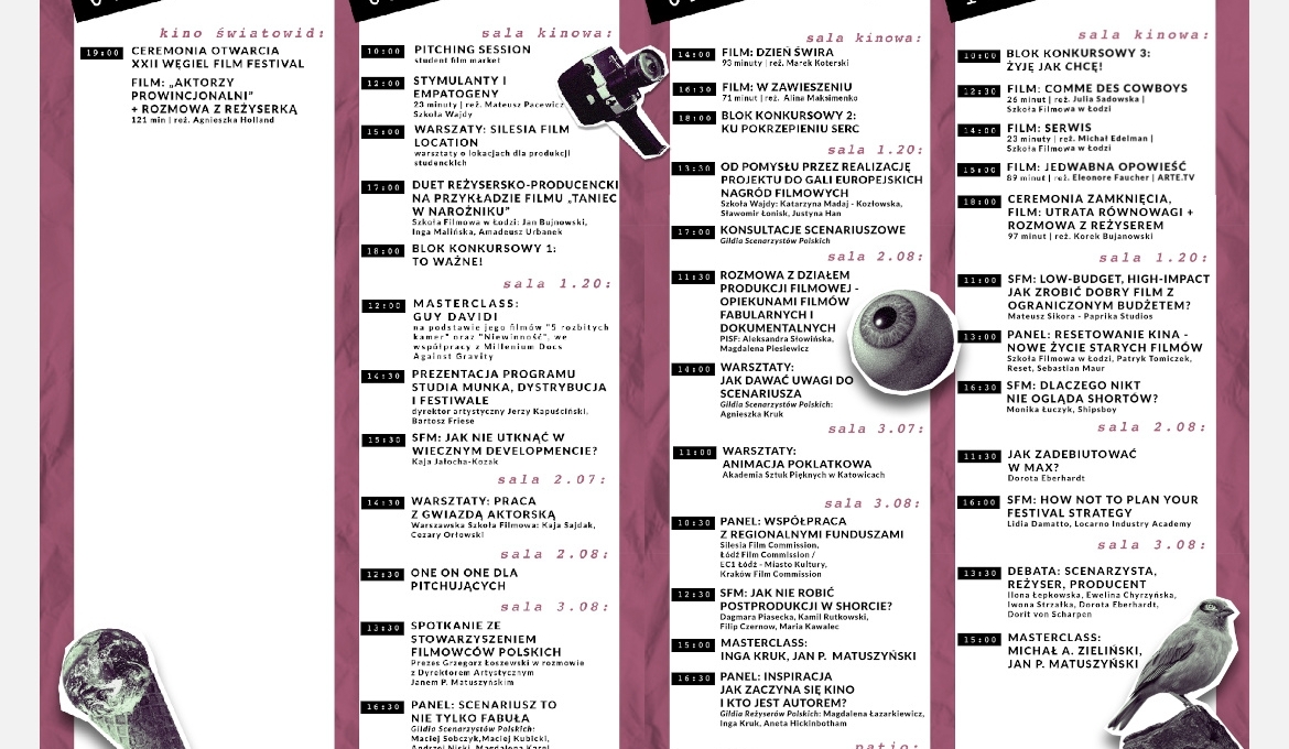 XXII. Węgiel Film Festival – zapraszamy!