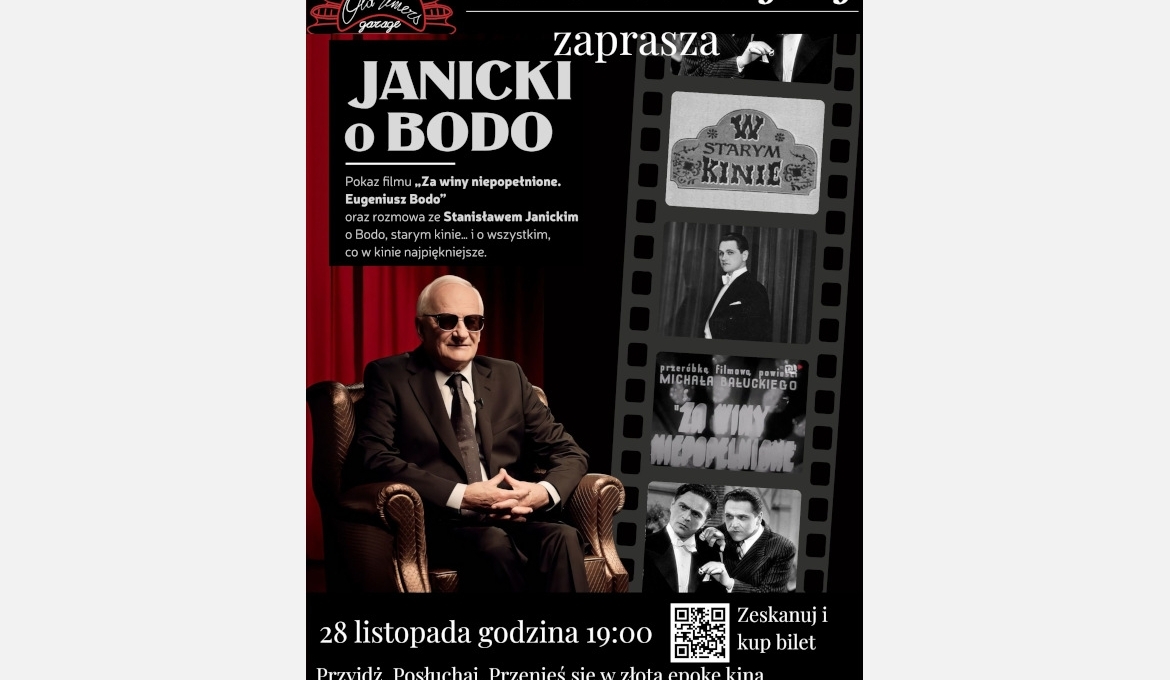 Zapraszamy na spotkanie ze Stanisławem Janickim!